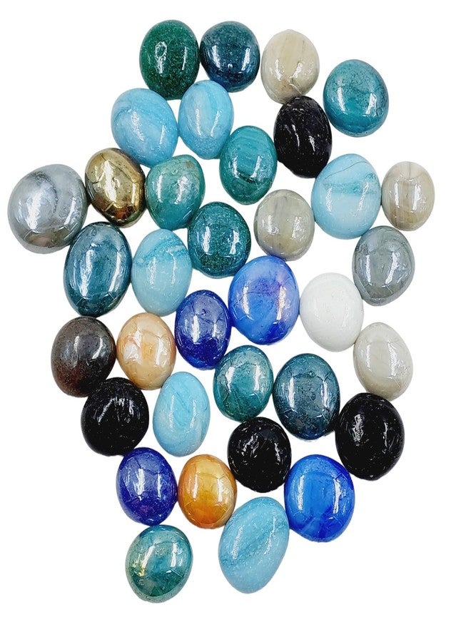 Snabs Mix Shining Decorative Stone for Aquarium, Fountain, Fish Bowl, Vase Fillers, Party Table Scatter, Home Decoration, Multicolor, 1 kg - Image 4